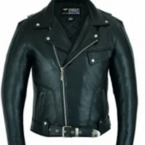 Women’s Classic Black Biker Leather Jacket