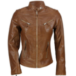 Elysian Chic Women's Leather Jacket