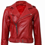 Crimson Rebel Women's Leather Jacket